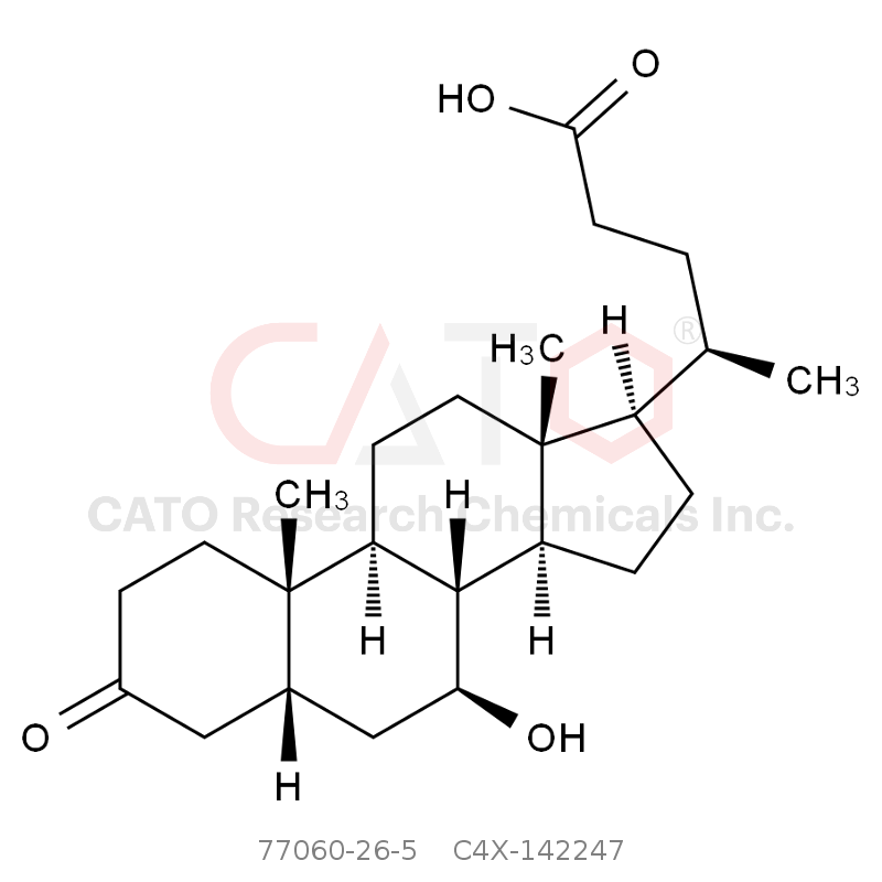CAS No.:77060-26-5,Ursodeoxycholic acid impurity 27