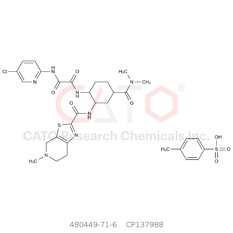 CAS No.:480449-71-6,艾多沙班甲苯磺酸盐