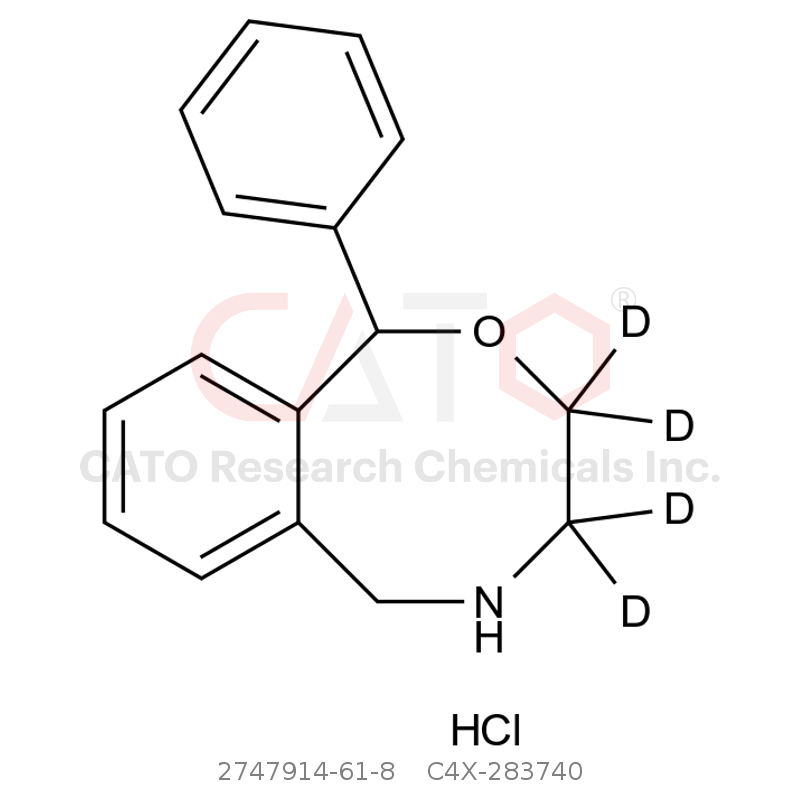 CAS No.:2747914-61-8,N-Desmethyl Nefopam-d4 HCl