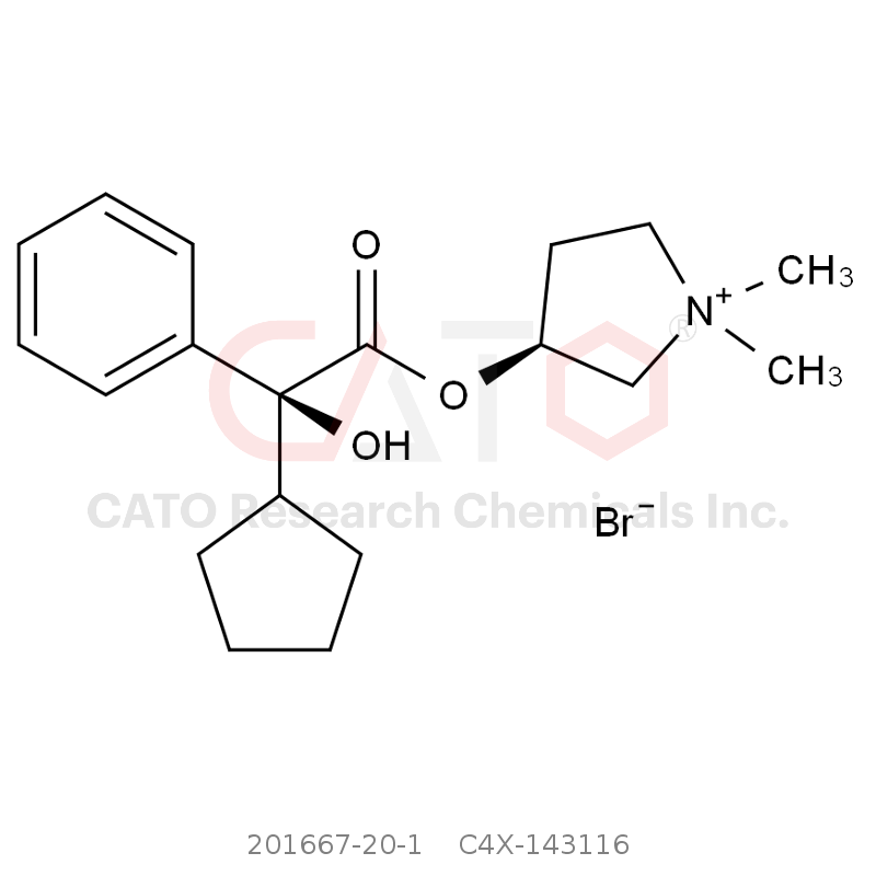 CAS No.:201667-20-1,Glycopyrrolate Impurity 16
