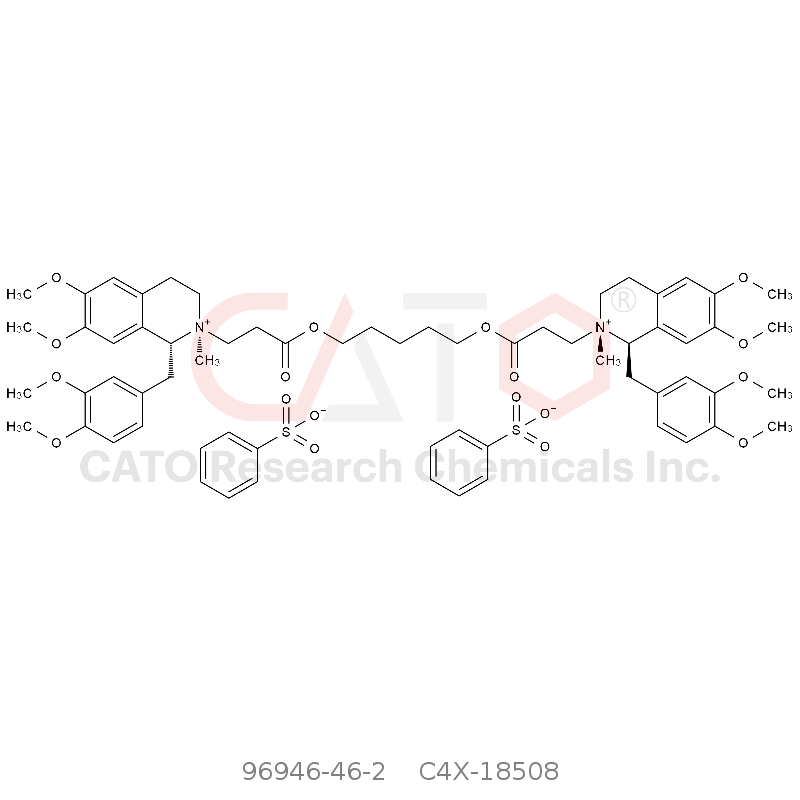 CAS No.:96946-46-2,Cisatracurium Besilate EP Impurity G Besylate
