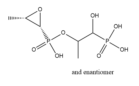 磷霉素杂质24 Fosfomycin Impurity 24 CAS 1416734-33-2 结构式 Chemical Structure