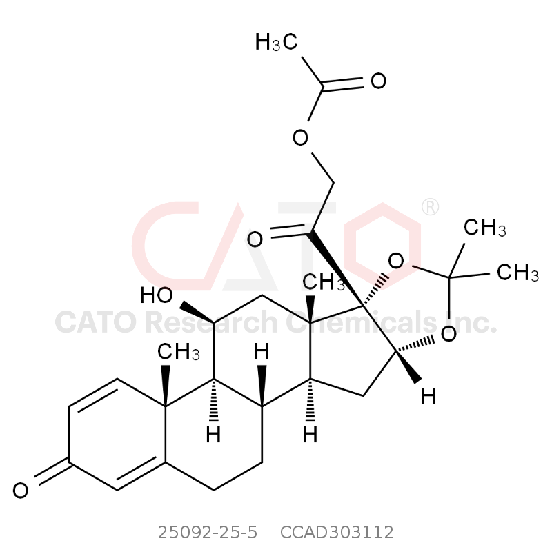 CAS No.:25092-25-5,地索奈德-21-乙酸酯