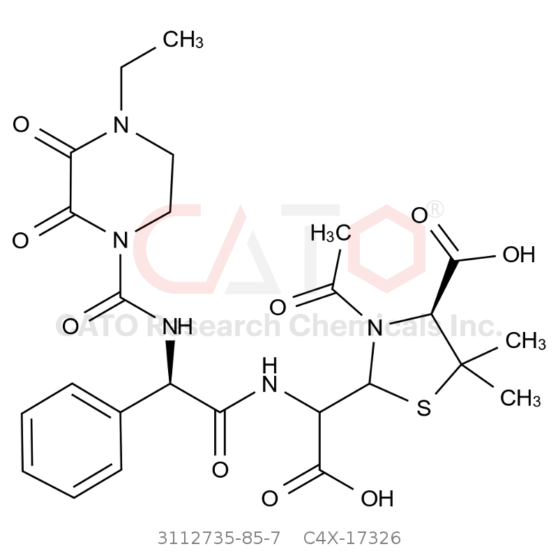 CAS No.:3112735-85-7,Piperacillin EP Impurity F