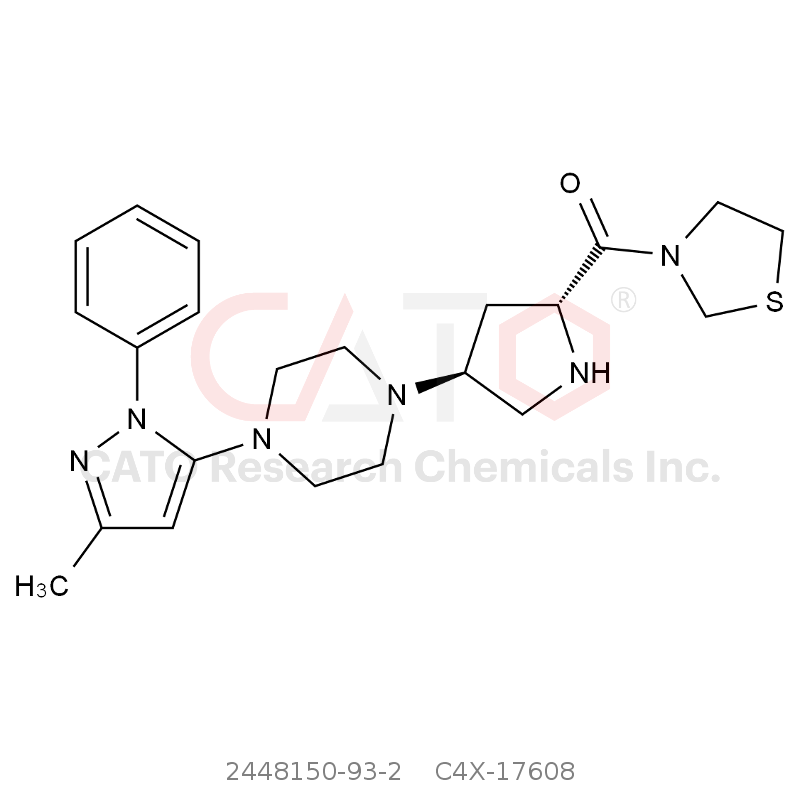 CAS No.:2448150-93-2,Teneligliptin (2R,4S)-Isomer