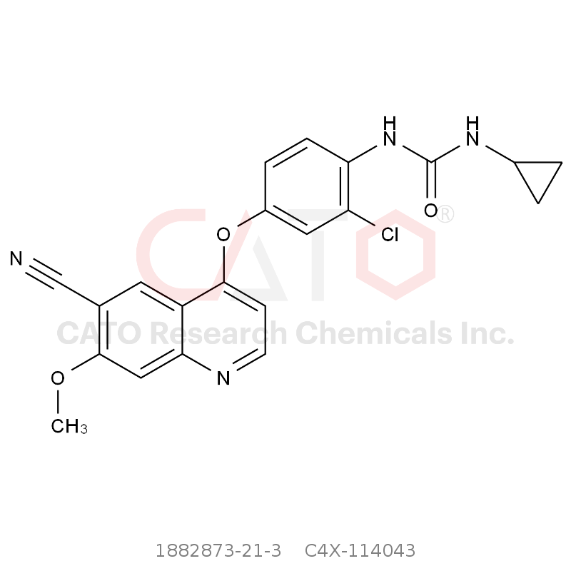 CAS No.:1882873-21-3,Lenvatinib Impurity 43