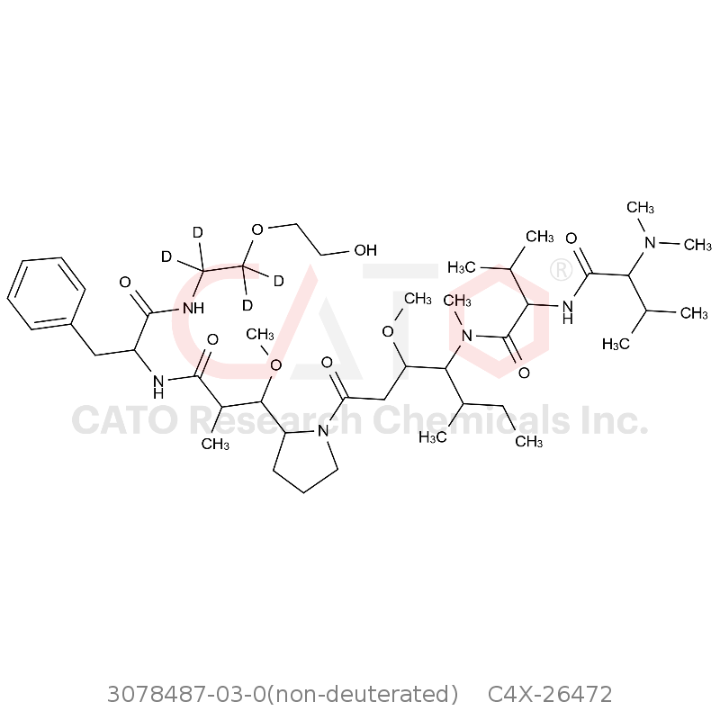CAS No.:3078487-03-0(non-deuterated),奥司他丁杂质2-d4