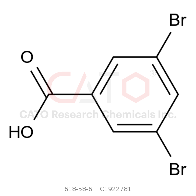 CAS No.:618-58-6,618-58-6
Benzoic acid, 3,5-dibromo-
4-09-00-01028 (Beilstein Handbook Reference)
BRN 1940691
3,5-Dibromobenzoic acid