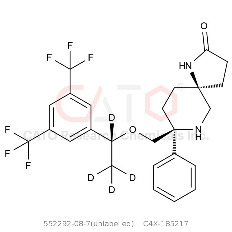 CAS No.:552292-08-7(unlabelled),罗拉匹坦-d4