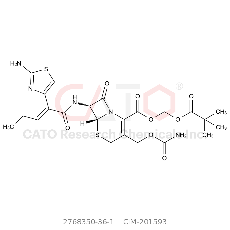 CAS No.:2768350-36-1,E-Cefcapene Pivoxil