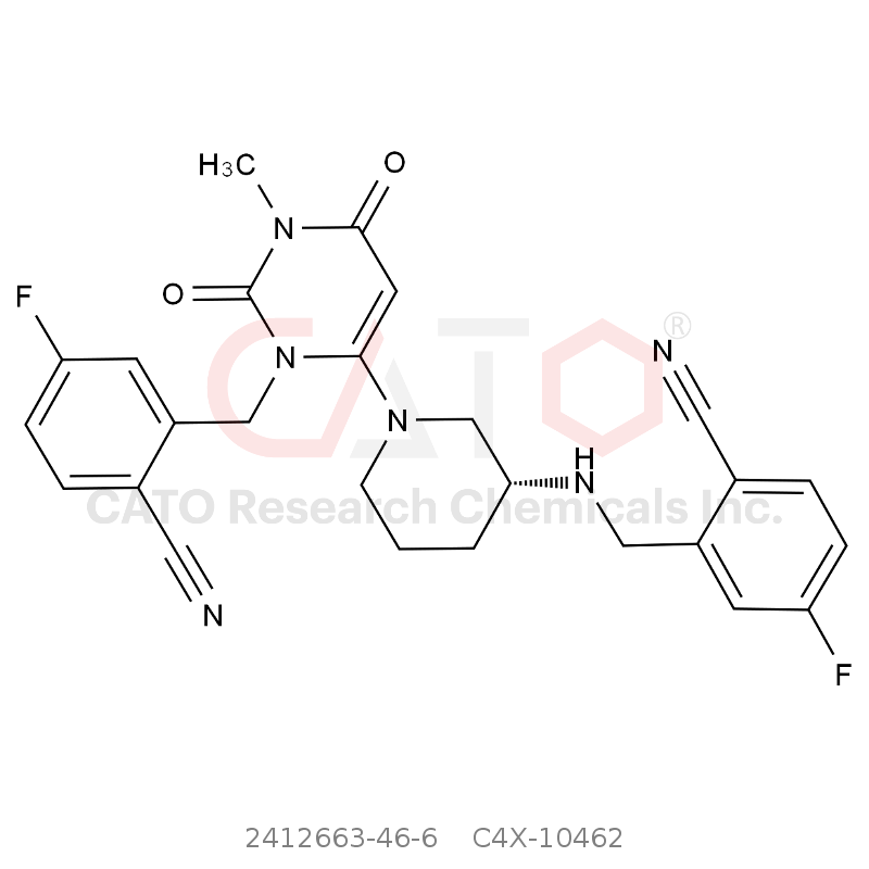 CAS No.:2412663-46-6,Trelagliptin Impurity 2