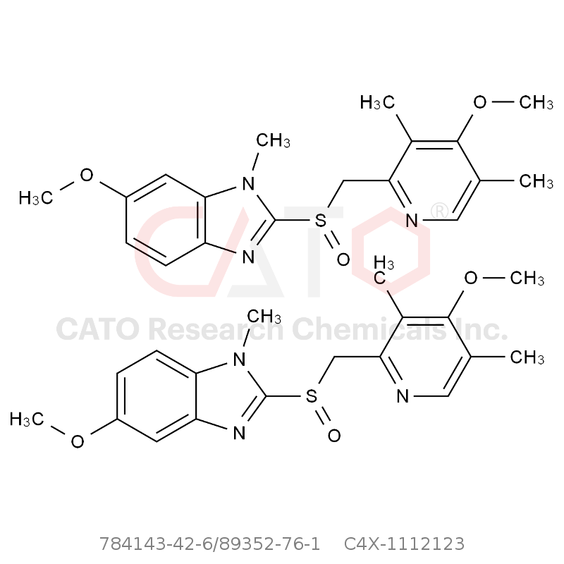CAS No.:784143-42-6/89352-76-1,艾司奥美拉唑杂质123