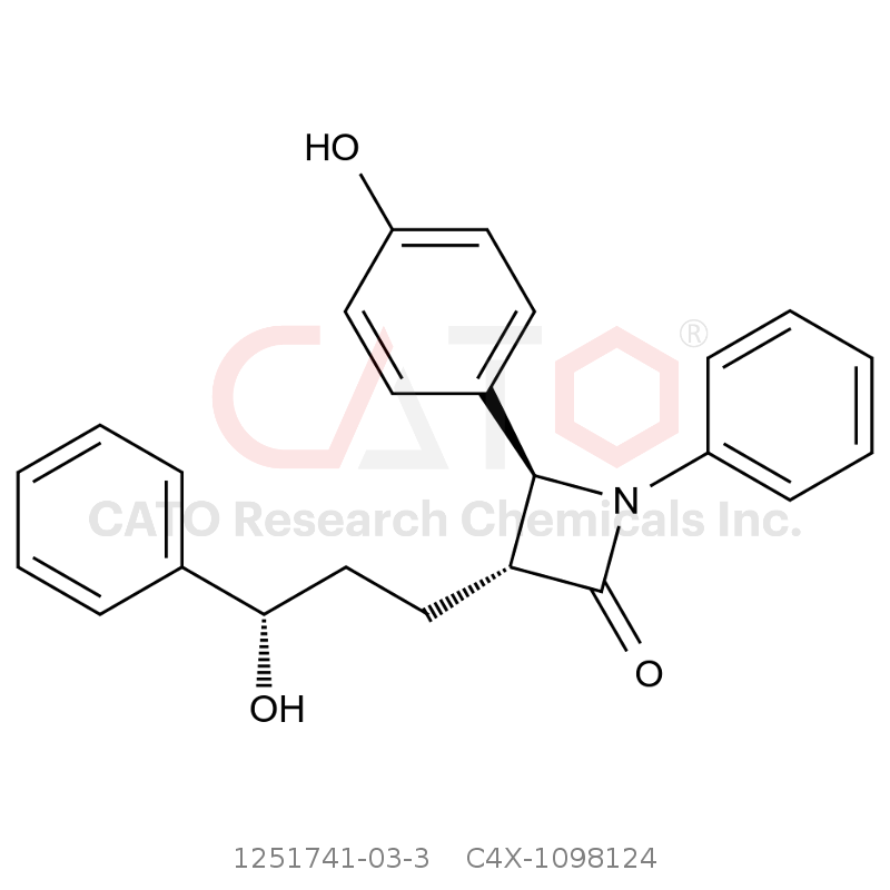 CAS No.:1251741-03-3,Ezetimibe Impurity 124