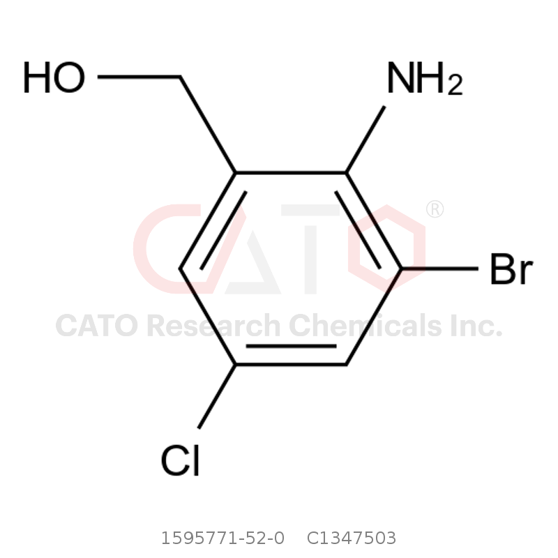 CAS No.:1595771-52-0,2-氨基-3-溴-5-氯苄醇