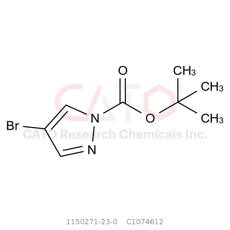 CAS No.:1150271-23-0,1-Boc-4-溴吡唑