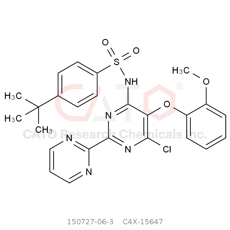 CAS No.:150727-06-3,Bosentan Impurity 7