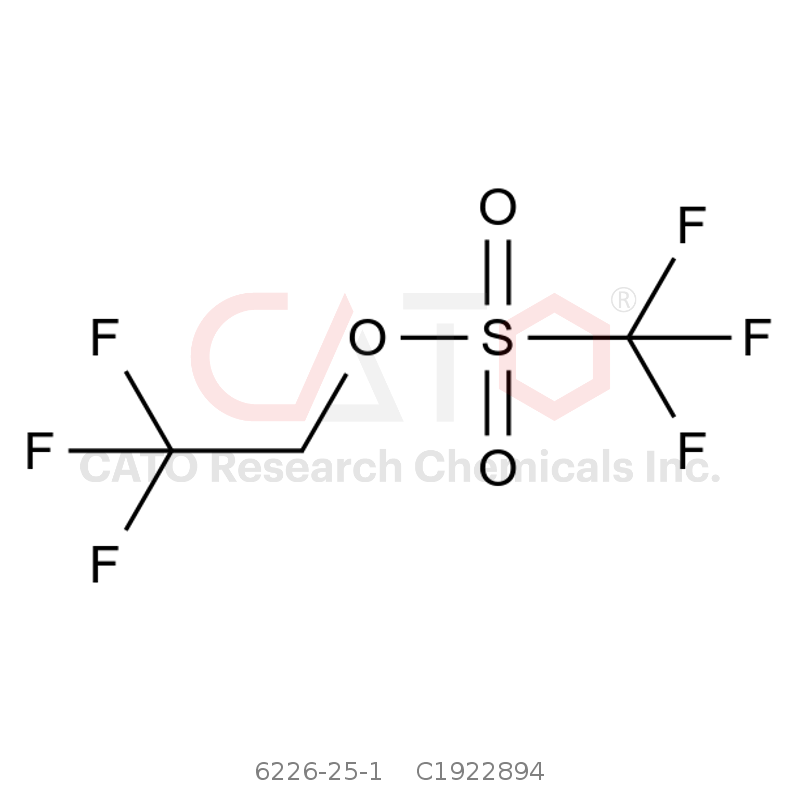 CAS No.:6226-25-1,2,2,2-三氟乙基三氟甲磺酸酯