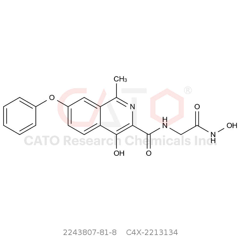 CAS No.:2243807-81-8,Roxadustat impurity 134