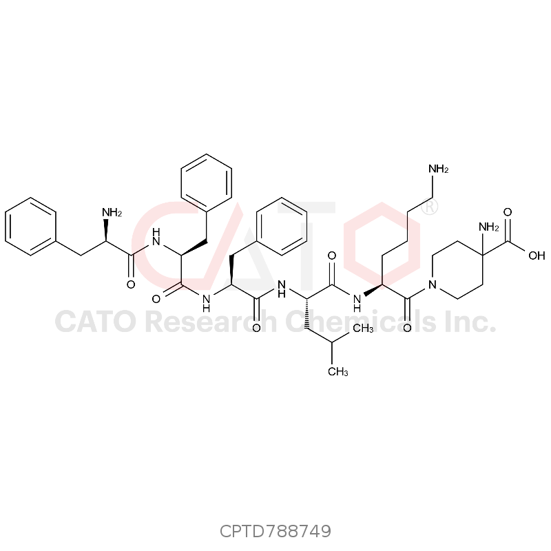 1-(L-苯丙氨酰-L-苯丙氨酰-L-苯丙氨酰-L-亮氨酰-L-赖氨酰)-4-氨基哌啶-4-羧酸