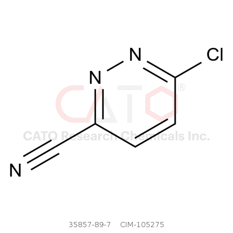 CAS No.:35857-89-7,6-Chloropyridazine-3-carbonitrile