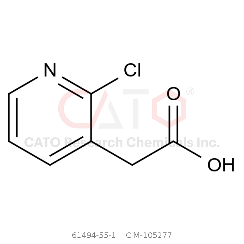 CAS No.:61494-55-1,2-Chloro-3-pyridineacetic acid