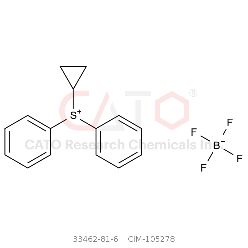 CAS No.:33462-81-6,Cyclopropyldiphenylsulfonium Tetrafluoroborate