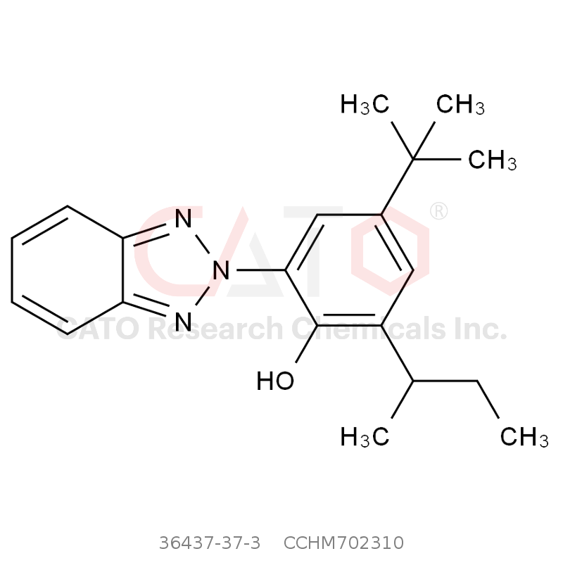 CAS No.:36437-37-3,2-（2H-苯并三唑-2-基）-4-（叔丁基）-6-（仲丁基）苯酚