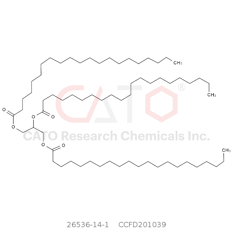 CAS No.:26536-14-1,二十一烷酸甘油三酯