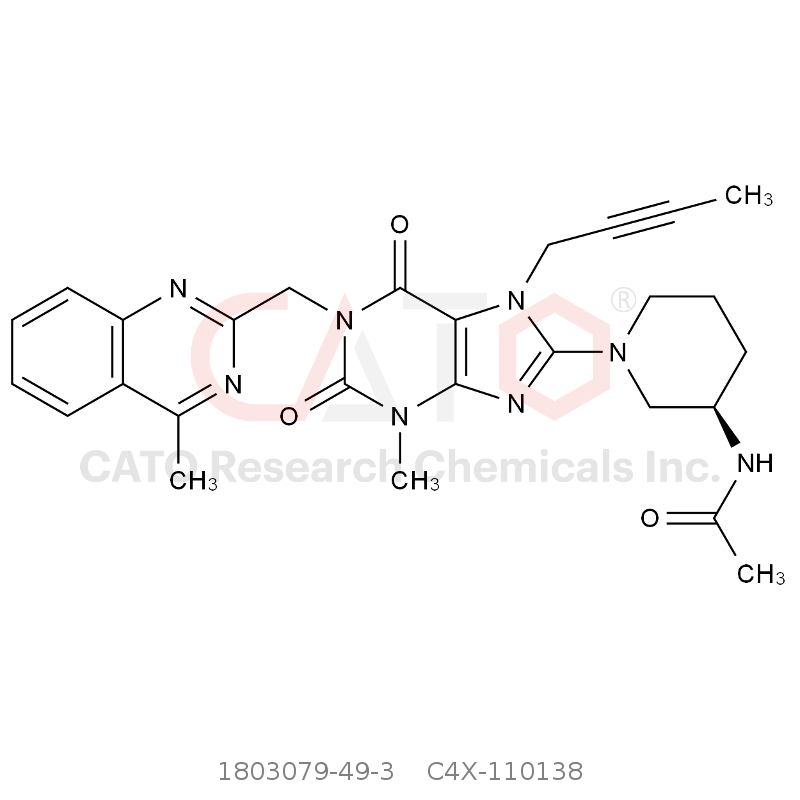 CAS No.:1803079-49-3,Linagliptin Impurity 38