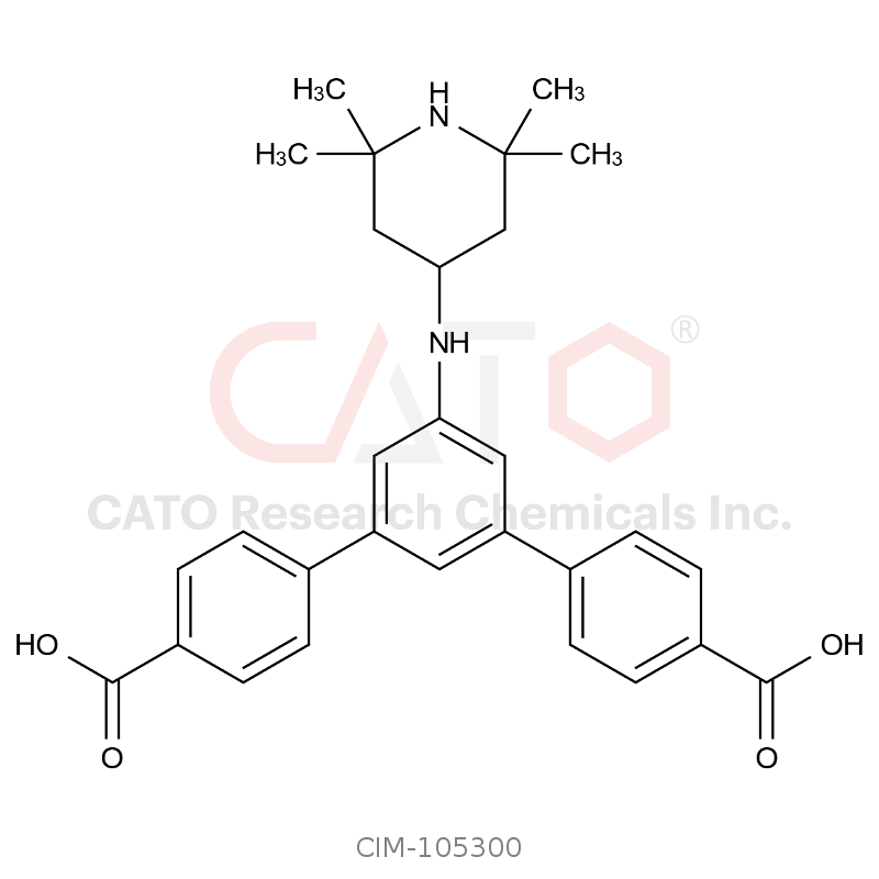 5'-((2,2,6,6-Tetramethylpiperidin-4-yl)amino)-[1,1':3',1''-terphenyl]-4,4''-dicarboxylic acid