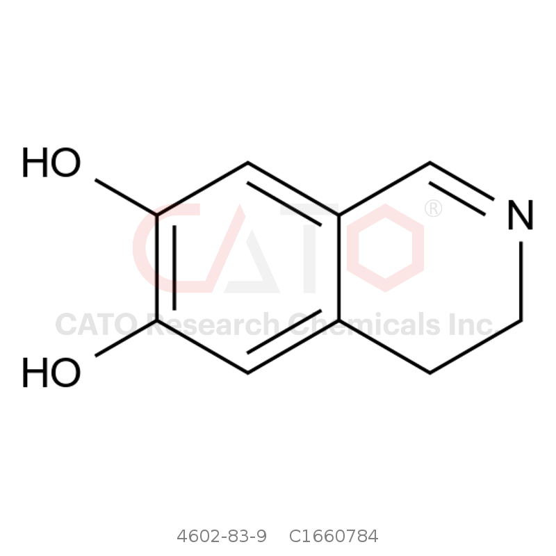 CAS No.:4602-83-9,3,4-Dihydroisoquinoline-6,7-diol