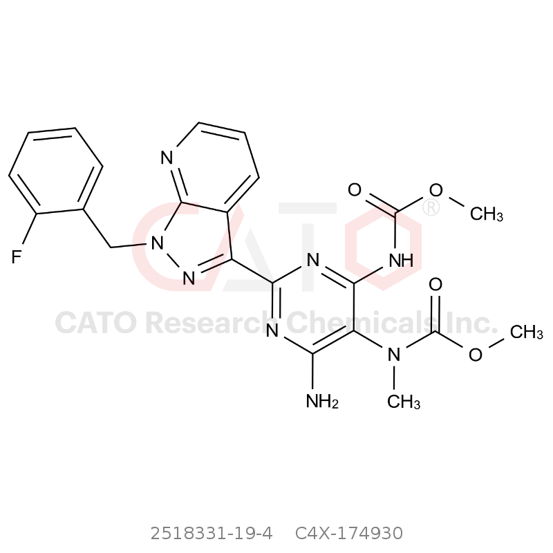 CAS No.:2518331-19-4,Riociguat Impurity 30