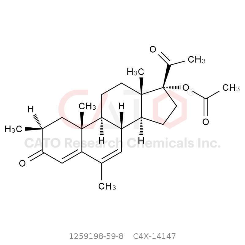 CAS No.:1259198-59-8,Megestrol acetate EP Impurity G