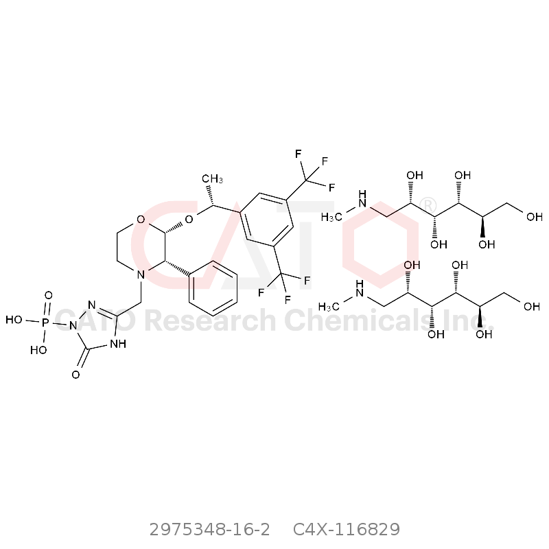 CAS No.:2975348-16-2,Fosaprepitant Impurity 25 Dimeglumine