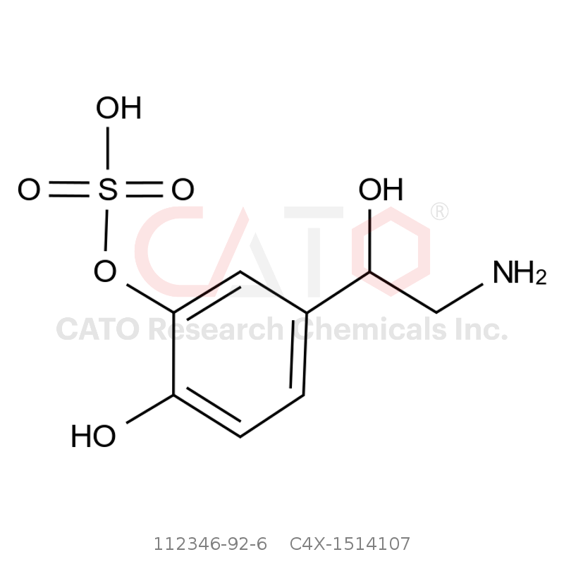 CAS No.:112346-92-6,Norepinephrine Impurity 107