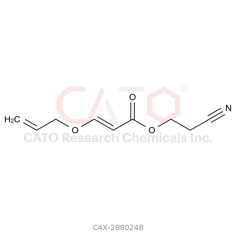 2-Cyanoethyl (E)-3-(allyloxy)acrylate