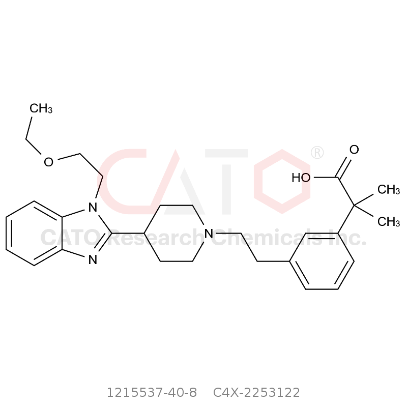 CAS No.:1215537-40-8,比拉斯汀杂质122