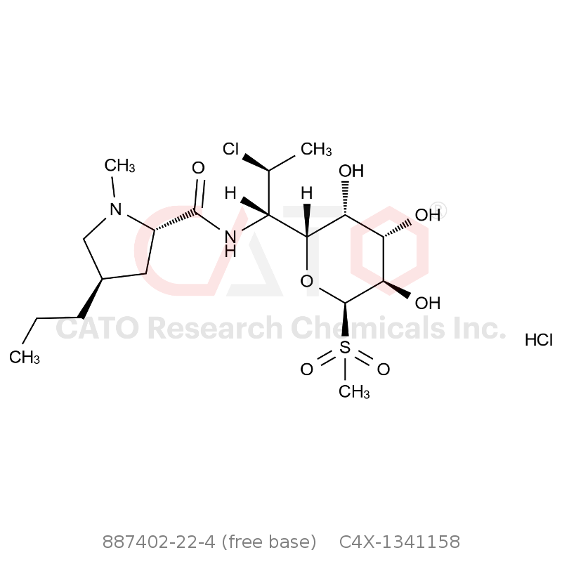CAS No.:887402-22-4 (free base),Clindamycin Impurity 158