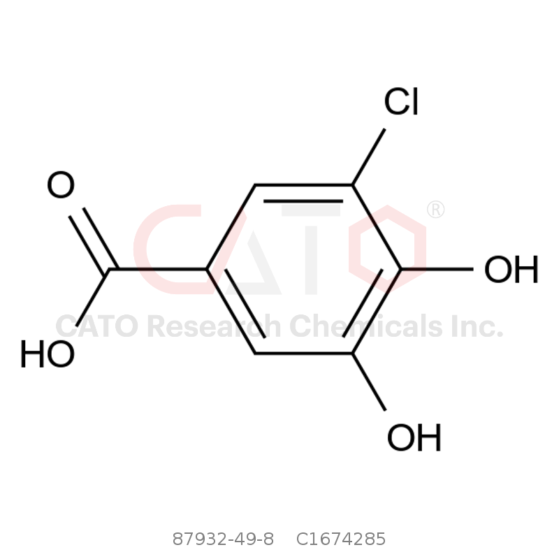 CAS No.:87932-49-8,3-Chloro-4,5-dihydroxybenzoic acid
