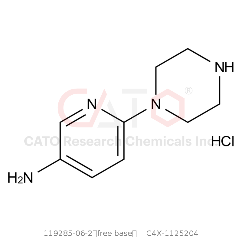 CAS No.:119285-06-2（free base）,哌柏西利杂质204