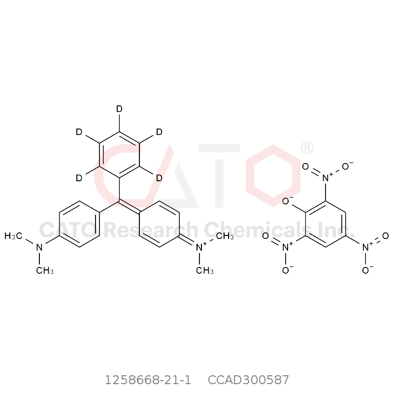 CAS No.:1258668-21-1,孔雀石绿-d5 苦味酸盐