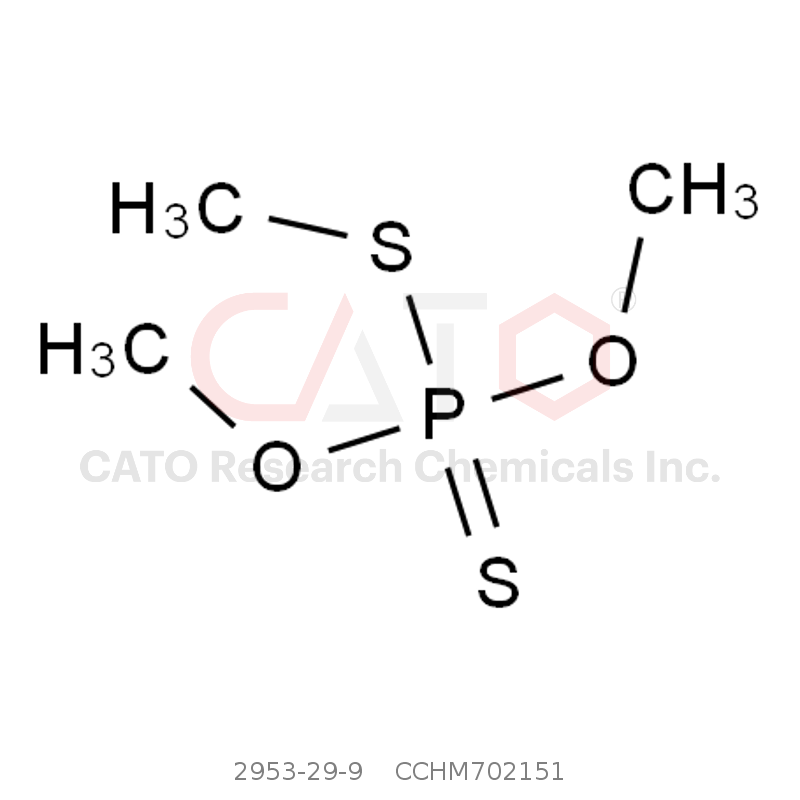 CAS No.:2953-29-9,O,O,S-三甲基二巯基磷酸盐