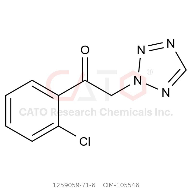 CAS No.:1259059-71-6,1-(2-Chlorophenyl)-2-(2H-tetrazol-2-yl)ethan-1-one