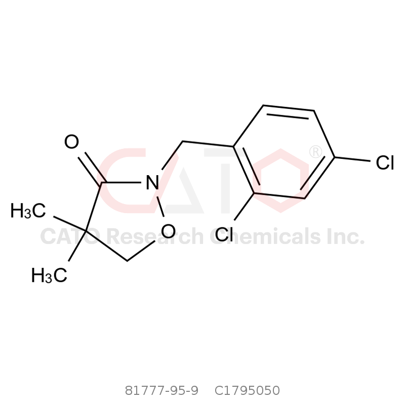 CAS No.:81777-95-9,2-(2,4-二氯苄基)-4,4-二甲基异噁唑烷-3-酮