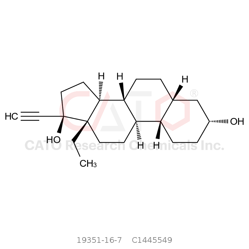 CAS No.:19351-16-7,3-alfa,5-beta-Tetrahydro Levonorgestrel