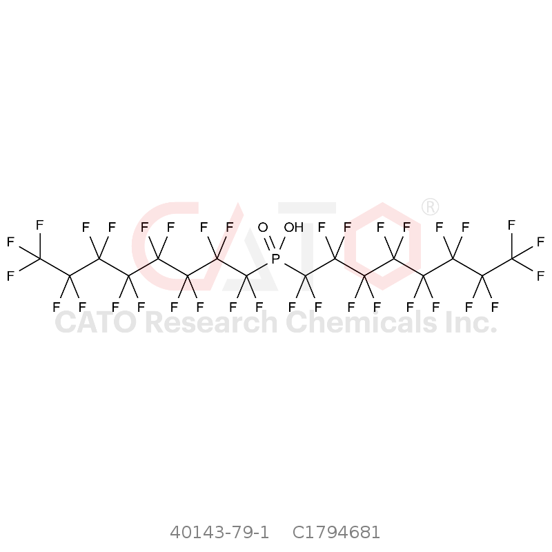 CAS No.:40143-79-1,Bis(heptadecafluorooctyl)phosphinic Acid