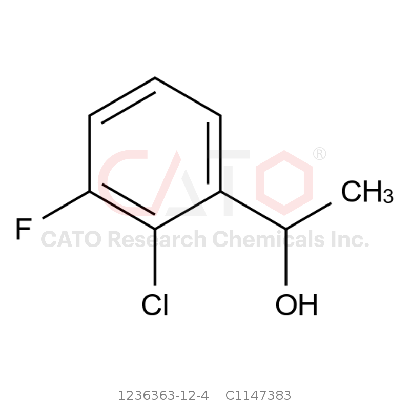 CAS No.:1236363-12-4,1-(2-Chloro-3-fluorophenyl)ethanol