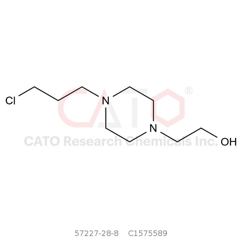 CAS No.:57227-28-8,2-(4-(3-氯丙基)哌嗪-1-基)乙醇