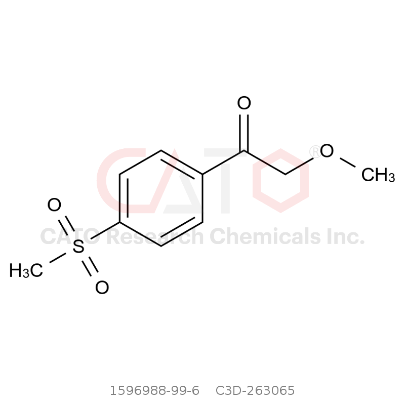 CAS No.:1596988-99-6,2-Methoxy-1-(4-(methylsulfonyl)phenyl)ethan-1-one