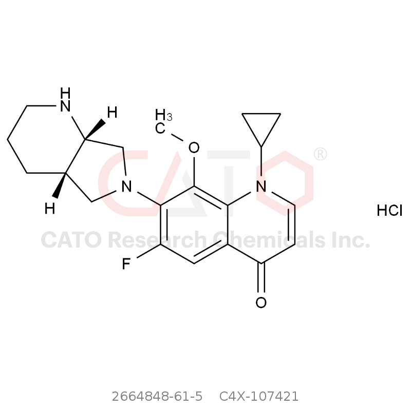 CAS No.:2664848-61-5,Moxifloxacin Impurity 2 HCl